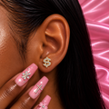 Money Talks Stud Earrings