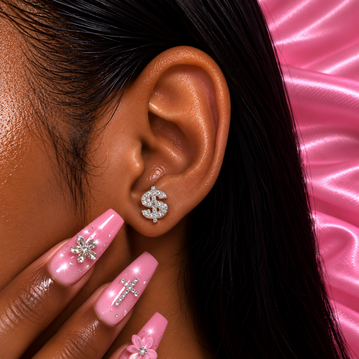 Money Talks Stud Earrings